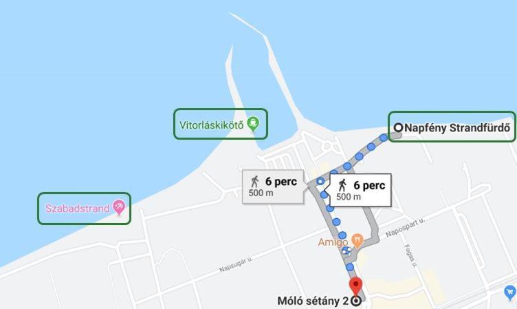 Lido Riviera, Relux Apartman Balatonlelle Exteriör bild